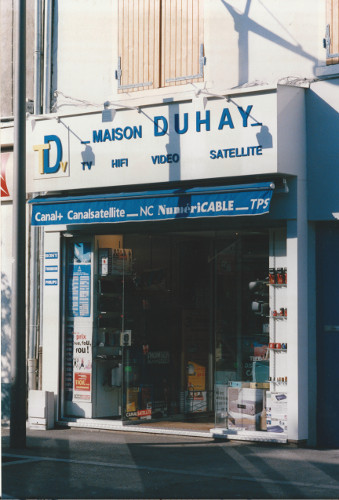 Dernière devanture du magasin